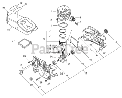 Echo CSG-680 - Echo Cut-Off Saw (SN: C02004001001 - C02004999999)