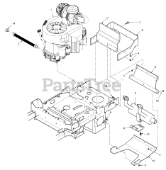Scag STC48V-25CV - Scag Tiger Cat 48" Zero-Turn Mower, 25hp Kohler (SN: G2700001 - G2799999) Engine &amp; Attaching Parts