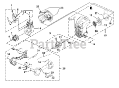Homelite F 2040 (UT-20791) - Homelite String Trimmer Ignition - Rotor - Starter - Clutch