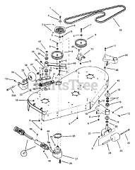 Snapper ZM 5200M (7084439) - Snapper 52" Mower Deck Assembly