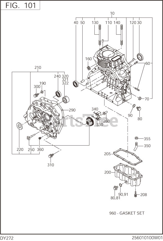 Subaru Robin DY272DD5320 DY27 2