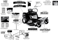 Brands RZT-L42 (17BRCACS009) - Cub Cadet 42" RZT Zero-Turn Mower (2016)