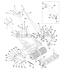Gravely 995035 (CL-130) - Gravely 30" Walk-Behind Reel Mower, Kohler (SN: 000101 & Above)
