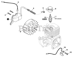 Echo SRM-225 - Echo String Trimmer (SN: U69214001001 - U69214999999)