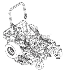 Exmark LZX740KC606CA - Exmark 60" Lazer Z X-Series Zero-Turn Mower, Kohler, CARB (SN: 312000000 - 312999999) (2012)