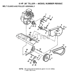 Electrolux/AYP RD 550 C - Electrolux/AYP Tiller