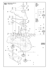 Jonsered FR 2216 A2 4X4 (965190701) - Jonsered Rear-Engine Riding Mower (2008-01) 44 /112CM CUTTING DECK