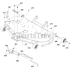 Massey Ferguson 1696696-02 - Massey Ferguson 48"/122cm Mower Deck
