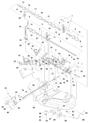 Simplicity 1693236 - Simplicity 50" Mower Deck
