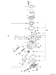 Echo TC-210 - Echo Tiller Cultivator (SN: 05001001 - 05999999)