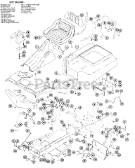 Ariens 925005 - Ariens Emperor 30" Rear-Engine Rider, 8hp Briggs & Stratton (SN: 000001 & Above)