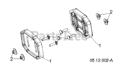 Poulan Pro PR 271 (961920091-00) - Poulan Pro Snow Thrower (2015-06) AUGER HOUSING IMPELLER
