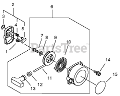 Echo SRM-3605 U - Echo Brush Cutter (SN: 20001001 - 20999999)