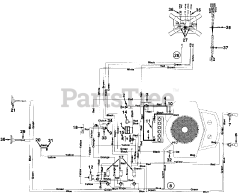 MTD 141-844H000 - MTD Garden Tractor (1990)