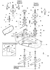 Snapper 1693920 - Snapper 38" Mower Deck