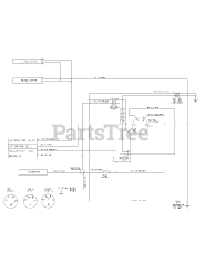 Murray M 1642 (13AM77LA058) - Murray 42" Lawn Tractor (2014) Wiring Schematic 725-04567G