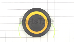 Poulan 952711621 Trimmer Head With Line, 6 Rh 5/16" .080" - image 4