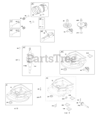 Briggs & Stratton 10A902-2140-E2 - Briggs & Stratton Vertical Engine Camshaft, Crankcase Cover/Sump, Crankshaft, Piston/Rings/Connecting Rod