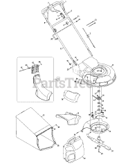 MTD 12A-989Q795 - MTD Pro Walk-Behind Mower (2008)