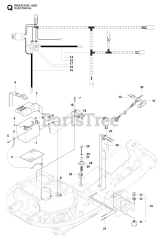 Husqvarna R 16 C AWD (966830301) - Husqvarna Swedish Riding Mower (2009-04) ELECTRICAL