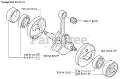 Husqvarna 326 RX - Husqvarna String Trimmer (2001-03) Crankshaft