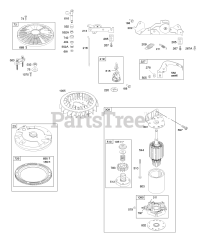 Briggs & Stratton 44H777-0121-E1 - Briggs & Stratton Vertical Engine