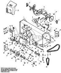 Simplicity 1692356 - Simplicity 40" Snow Thrower Attachment