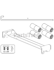 Cub Cadet 19A70036 (19A70036100) - Cub Cadet 54" Striping Kit att 54-Inch Striping Kit