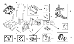 PowerBoss 020448-0 - PowerBoss 3,000 PSI Pressure Washer Main Unit (311935)