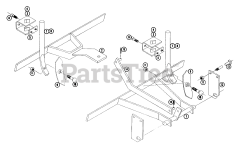 Toro UW-641 - Toro Utility Wagon (1961) Cultivator Ac-67 Parts List
