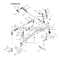 Brands 1440 (14A-633-100) - Cub Cadet Garden Tractor (SN: 880001 - 899000)