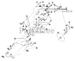 Toro UW-641 - Toro Utility Wagon (1961) Plow And Coulter Pp-1064 Parts List