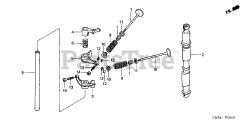 Honda BFP8 D2 XRA (BAAJ) - Honda Outboard Engine, Made in Japan (SN: BAAJ-1100001 - BAAJ-9999999) CAMSHAFT