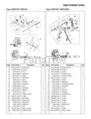 RedMax EBZ 7150 - RedMax Backpack Blower (SN: 90700101 & Above) (2009-07)