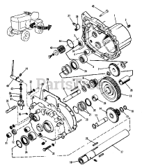 AGCO 312 (1600153) - AGCO Lawn Tractor, 12hp