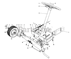 Toro 56006 - Toro 25" Premium Rear-Engine Riding Mower (SN: 000000001 - 000999999) (1980)