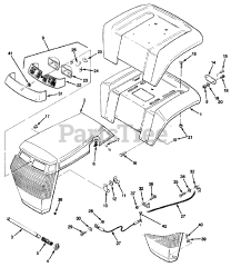 Toro 32-10BE02 (210-H) - Toro Lawn Tractor (SN: 010000001 - 019999999) (1991)