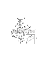 MTD 5P70M0B - MTD Engine 5P70M0B Fuel Tank