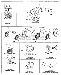 Tecumseh HM80-155331N - Tecumseh Engine Engine Parts List #4