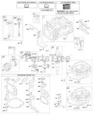 Briggs & Stratton 12K602-0110-E1 - Briggs & Stratton Vertical Engine
