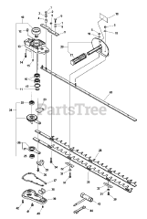Echo HC-2400 - Echo Hedge Trimmer (Type 1E)