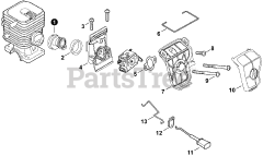 Echo CS-310 - Echo Chainsaw (SN: C04713001001 - C04713999999)