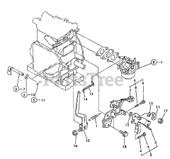 Echo WP-1500 - Echo Water Pump (SN: 00000 - 02431) THROTTLE, GOVERNOR LEVER