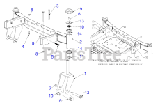 Interruttore PTO Frizione A 7 Terminali Per Falciatrice Craftman Z6000, ZS6700, Z8200 Zero Turn – 14V 10A