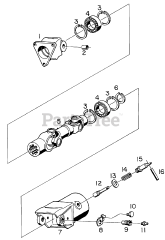 Toro 67-40TL01 - Toro 40" Tiller Attachment (1976)