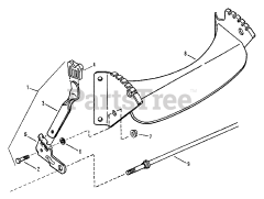 Snapper CP 21559BV - Snapper 21" Walk-Behind Mower, 5.5hp Front Wheel Bracket