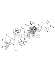MTD 265-JU-11 - MTD Engine 265-JU-11 Cylinder Head