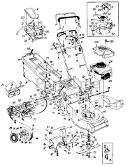 Hechinger 124-488C372 - Hechinger Walk-Behind Mower (1994)