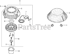 Kohler CV12.5-1201 - Kohler Command PRO Engine, Basic Version, 12.5hp Starting System - Recoil 7-27-1 (V) (TP-2351)