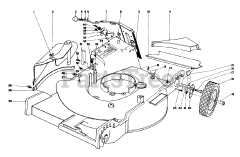 Toro 20550 - Toro Walk-Behind Mower (SN: 005000001 - 005999999) (1975)